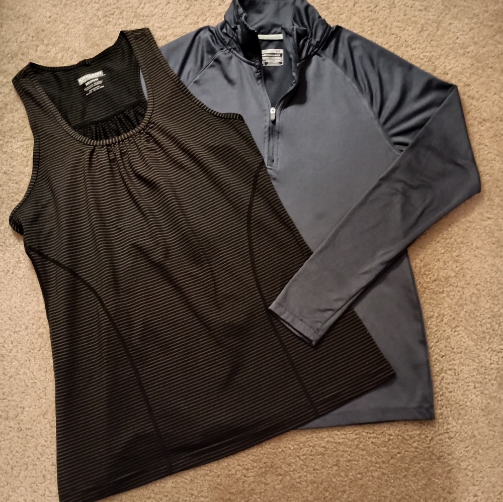 Kirkland Razorback Black Tank‎ Layer8 Quick Dry Jacket Performance Bundle Medium